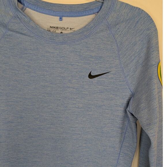 Nike Golf Small Top 2016 Olympics Womens Blue Long Sleeve Rio - Picture 8 of 8
